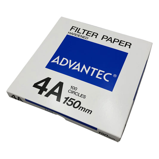 Hard filter paper No.4A 100 sheets 01411150 1 box (100 sheets)