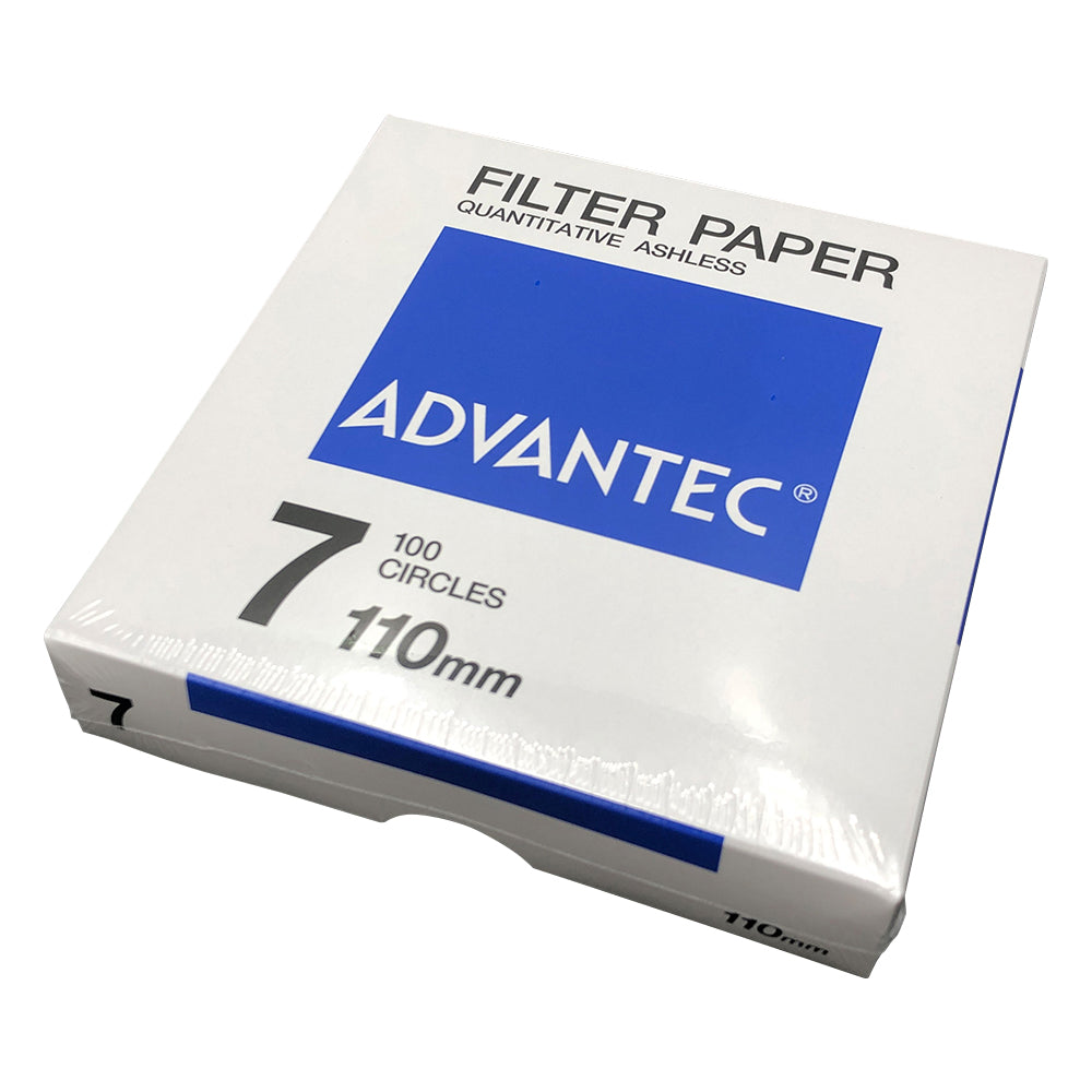 Quantitative filter paper No.7 100 sheets 01701110 1 box (100 sheets)
