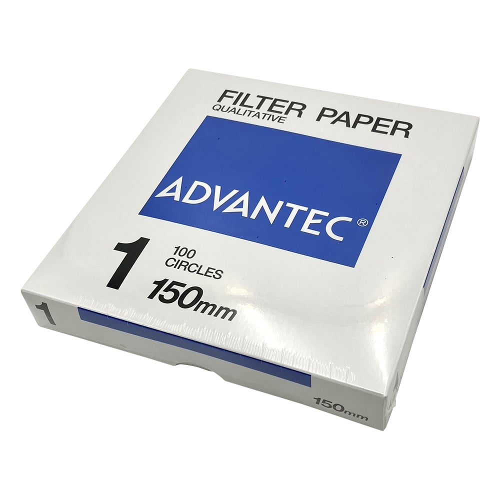 Qualitative filter paper No.1 100 sheets 00011150 1 box (100 sheets)