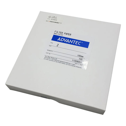 Qualitative filter paper No.2 Φ160 100 sheets 00021160 1 box (100 sheets)