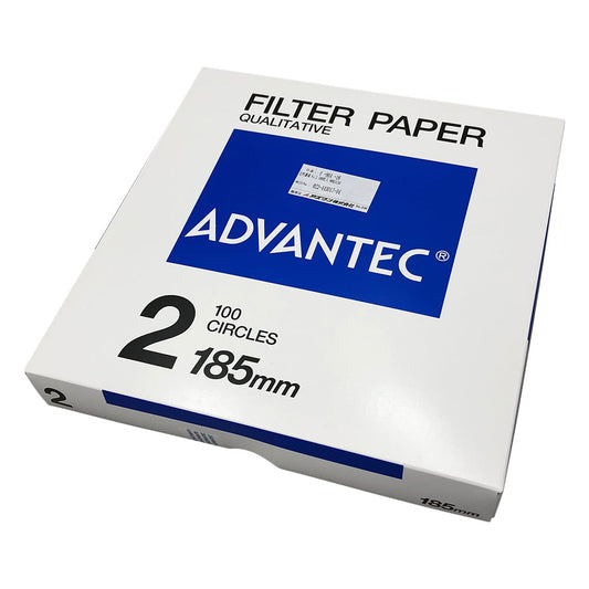 Qualitative filter paper No.2 Φ185 100 sheets 00021185 1 box (100 sheets)