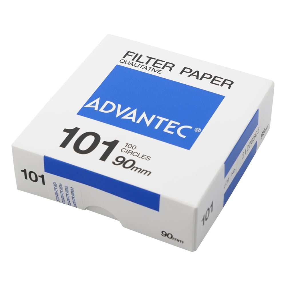 Qualitative filter paper No.101 100 sheets 00101090 1 box (100 sheets)