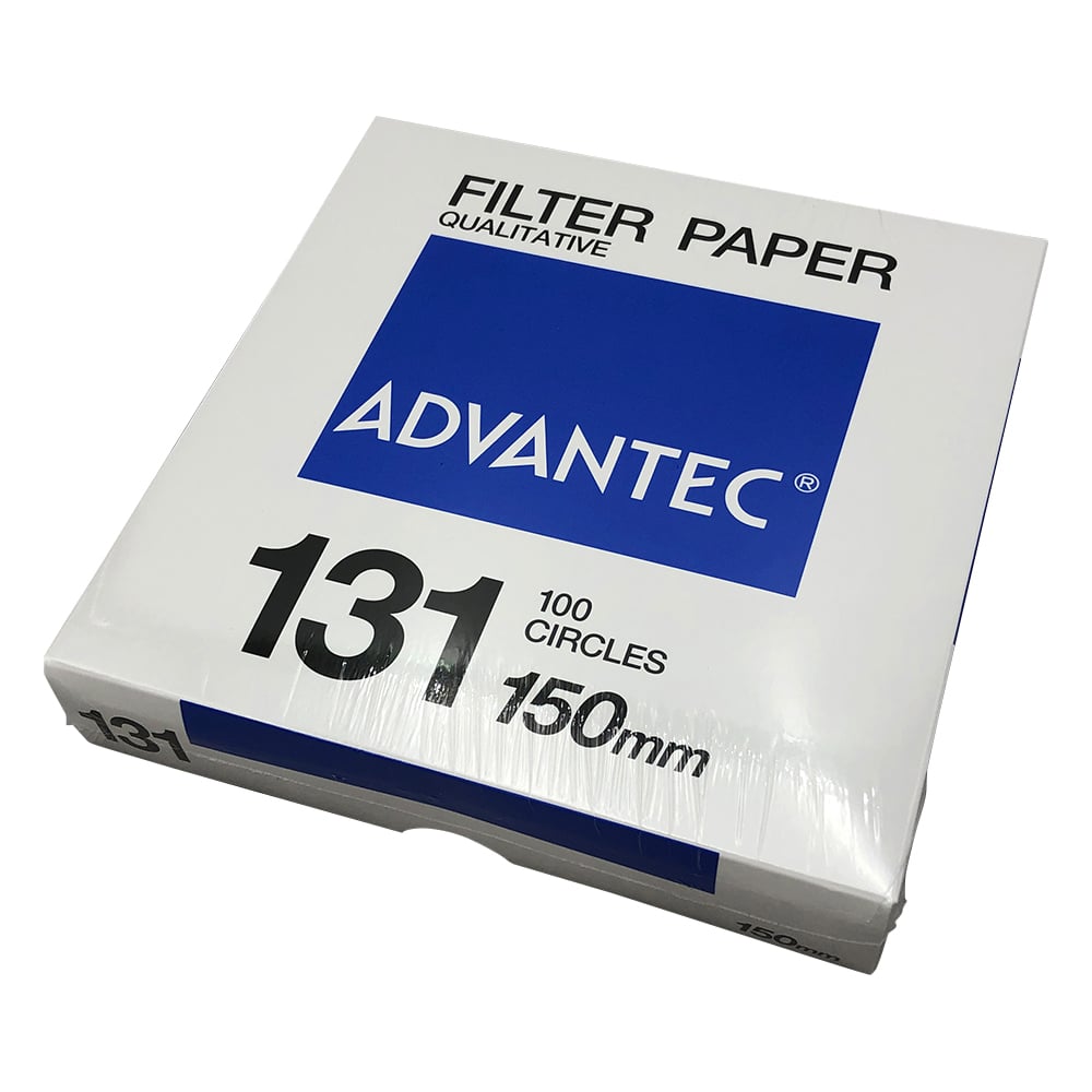 Qualitative filter paper No.131 100 sheets 00131150 1 box (100 sheets)