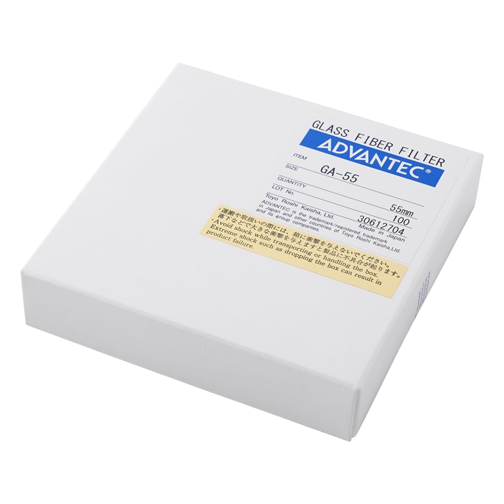 ガラス濾紙　GA-55　100枚入　36261055 1箱(100枚入)