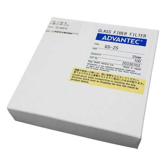 ガラス濾紙　GS-25　100枚入　36481055 1箱(100枚入)