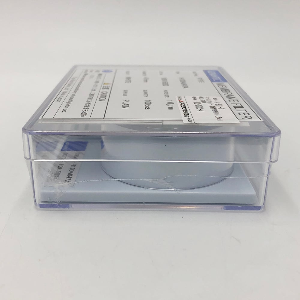 メンブレンフィルター（親水性PTFEタイプ）　孔径1μm　100枚入　13110804 1箱(100枚入)