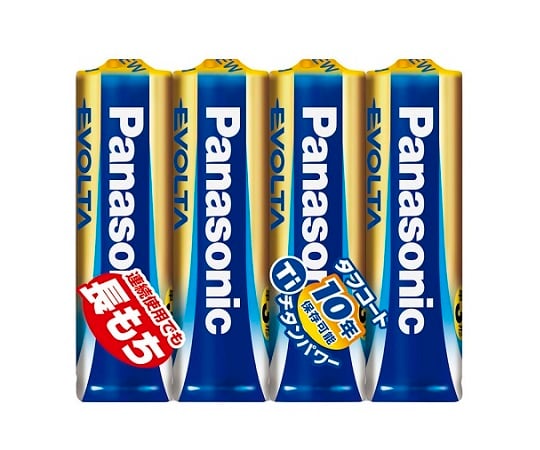 Alkaline dry cell battery (EVOLTA) AA size 4 pieces (P) LR6EJ/4SE 1 pack (4 pieces)