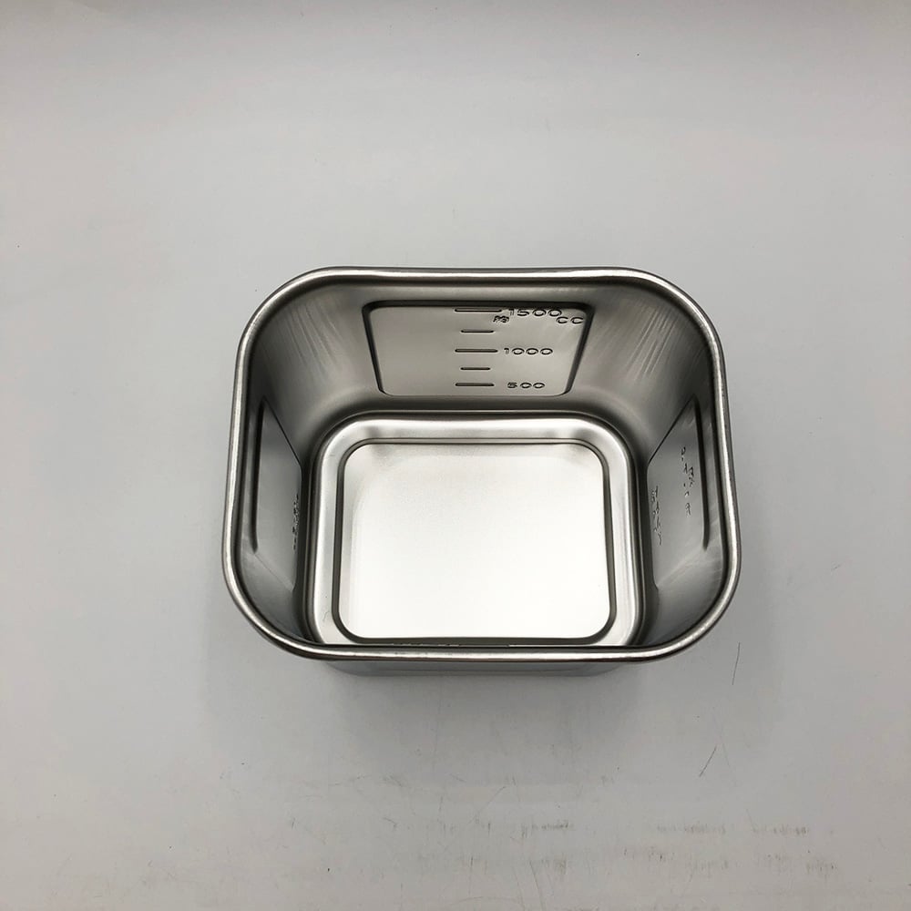 각형 눈금 부착 포트 1.7L 14 1개