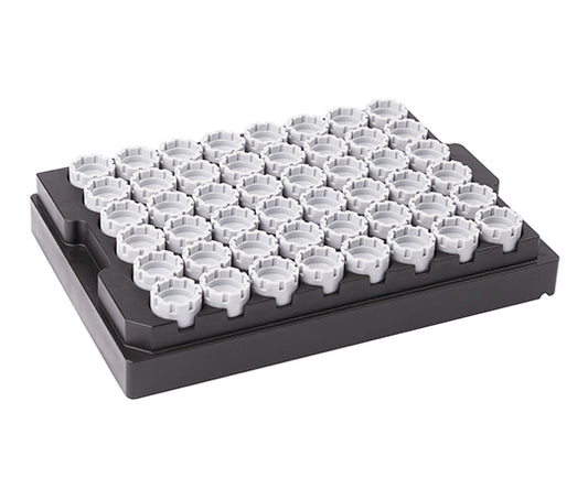 External Screw Cap for 48well format, in carrier, yellow, 1 set (48 caps x 10 sets) MP53775 1 set (48 caps x 10 sets)