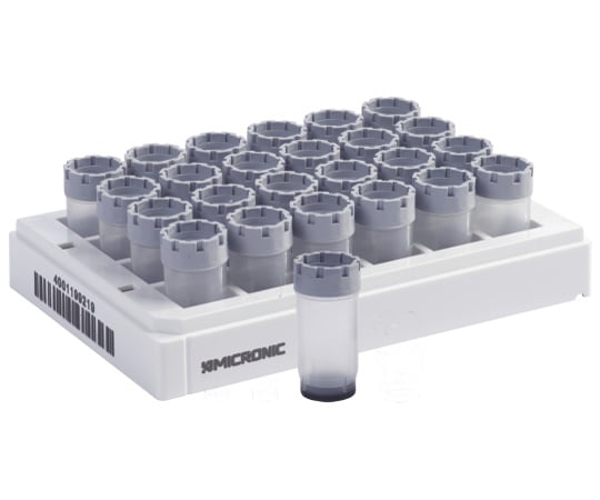 2D barcoded cryotube External thread 3.5mL Racked Pre-capped 1 set (24 tubes x 10 racks) MP52906-Y20 1 set (24 tubes x 10 racks)