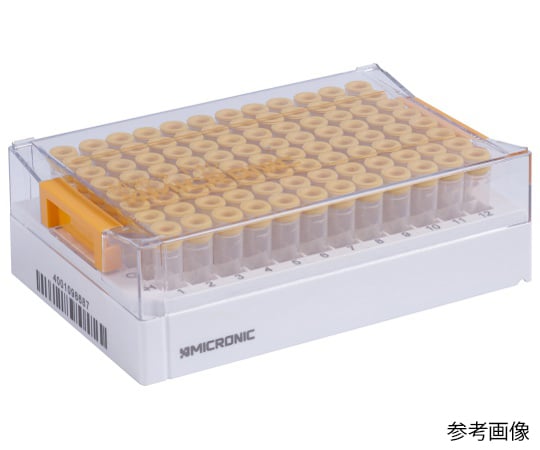 2D barcoded cryotube, internal thread, 0.75mL, rack included (high cover), MP52520, 1 set (96 tubes x 10 racks)