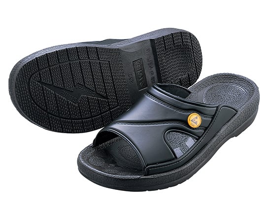 Azpure ESD slippers, black, LL, 1 pair