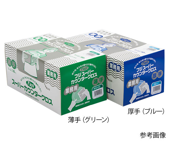 Super Counter Cloth, Thin Type, White, 1 Box (100 Sheets) 942300 1 Box (100 Sheets)