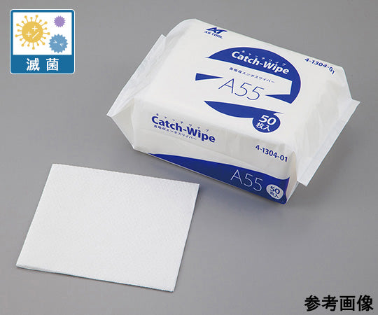 캐치 와이프 고흡수 엠보싱 와이퍼 55g 50장입 멸균제 A55 1봉(50장입)