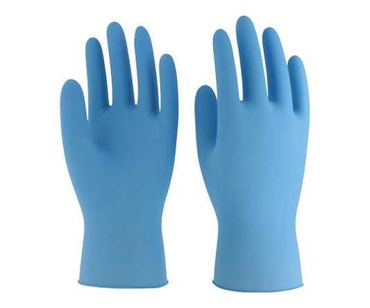 Nitrile disposable gloves (Model Robe) Blue SS 1 box (100 pieces) No.991 1 box (100 pieces)