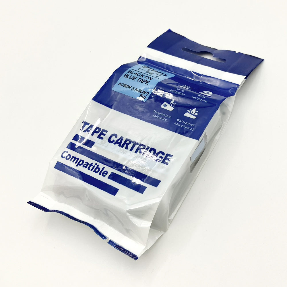 테이프 카트리지 블루 9mm AC9BW 1팩