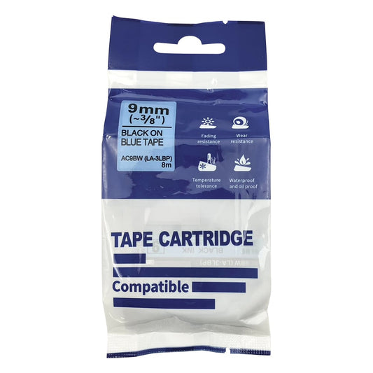 테이프 카트리지 블루 9mm AC9BW 1팩