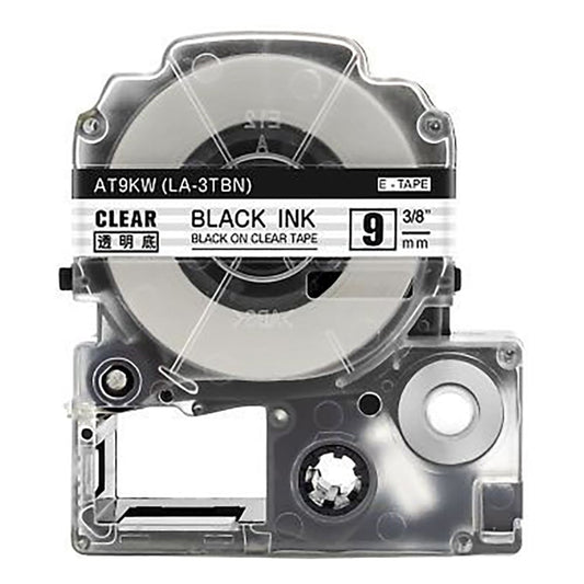 Tape Cartridge Clear 9mm AT9KW 1 Pack