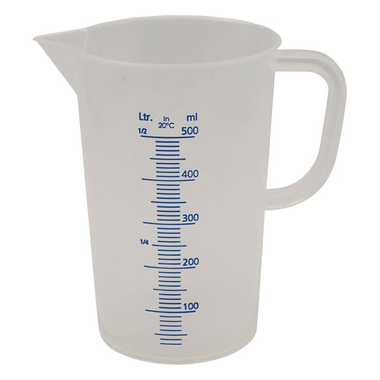 Tall measuring cup (with blue scale) 500mL 441081 1 piece
