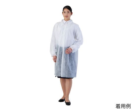 薄手ディスポガウン　フリー　10枚入　4671412 1袋(10枚入)