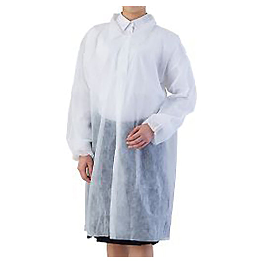 Thin disposable gown, free size, 10 pieces, 4671412, 1 bag (10 pieces)