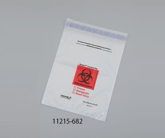 検体輸送バッグ　229×305mm　500枚入　11215-682 1ケース(500枚入)