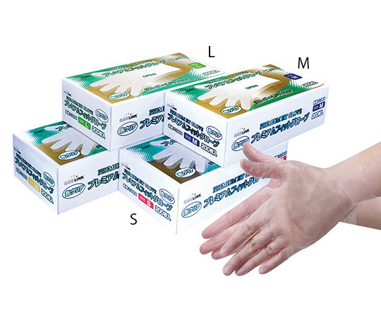 プレミアムフィットグローブ　クリア　L　200枚入　C365 1箱(200枚入)