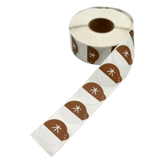 Day of the week management stickers, small, Thursday, 1000 sheets, 1 roll (1000 sheets)