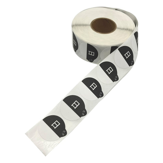 Day of the week management stickers, small, Sunday, 1000 sheets, 1 roll (1000 sheets)