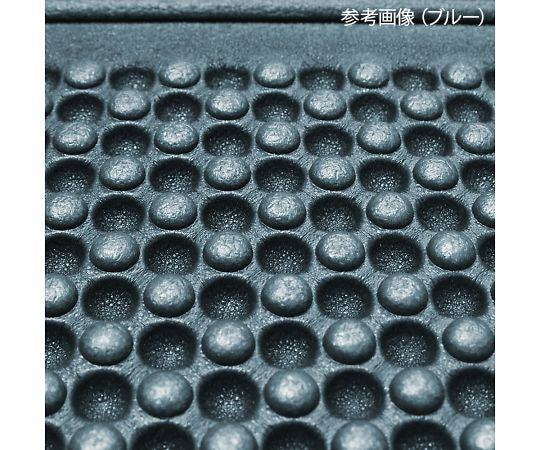 折りたたみクッションマット　ダブル　ブルー 1個