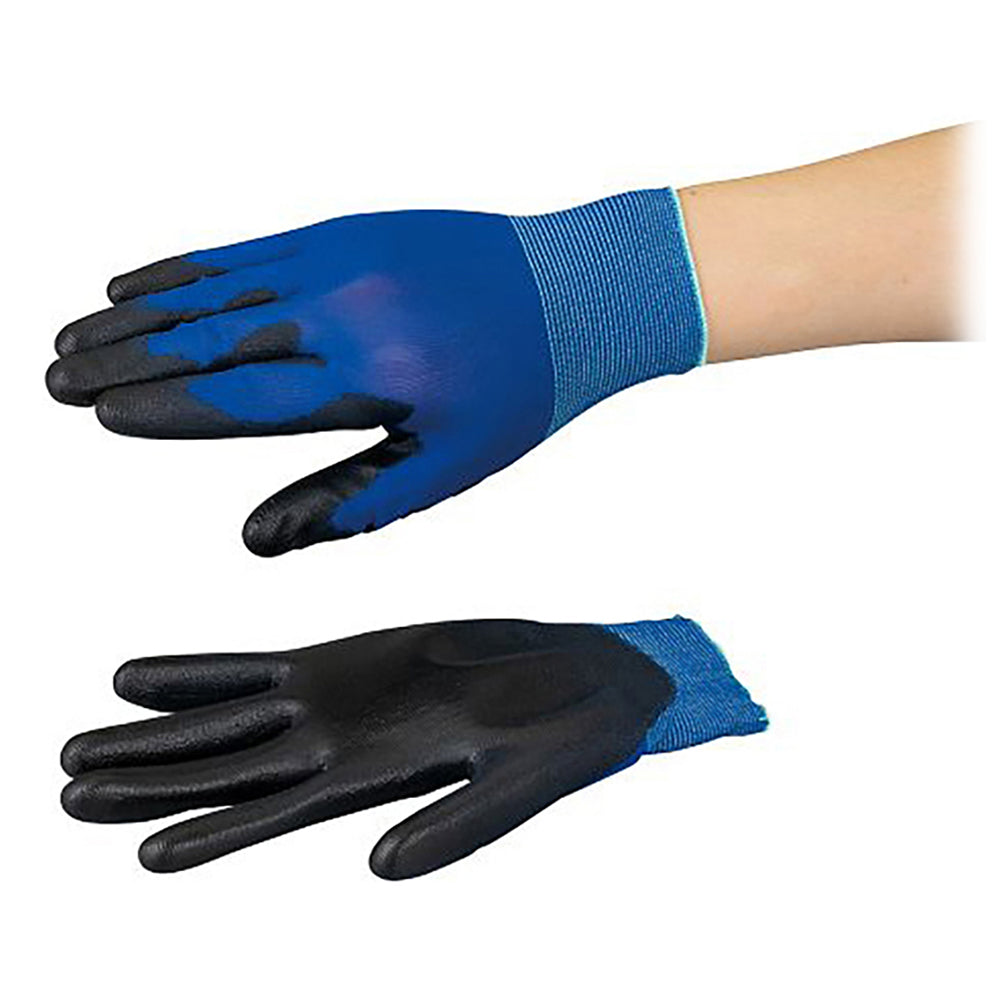 Aztool Blue PU Coated Gloves (18G) Green M 1 pair