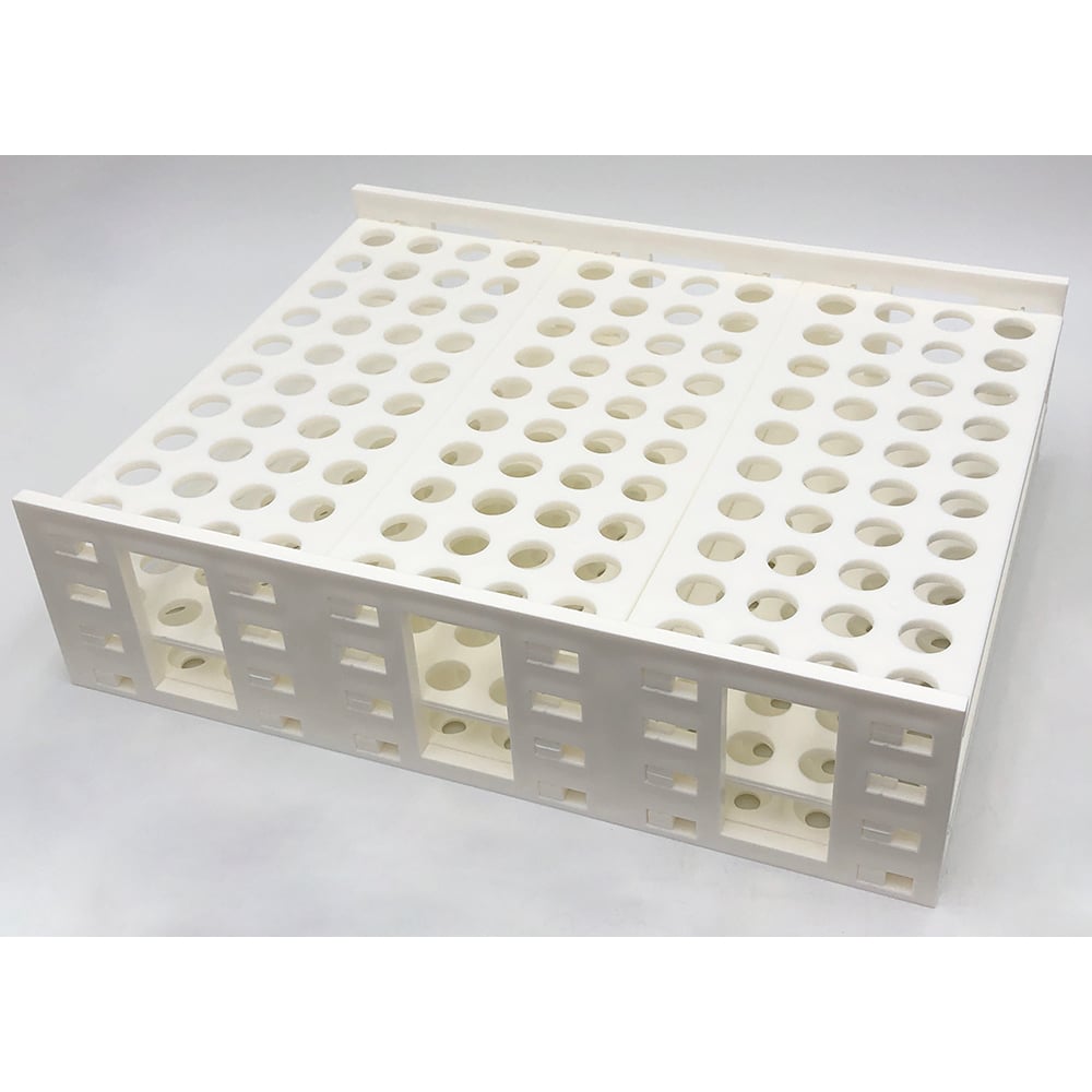 Test tube rack (Mega Rack) φ13-16mm, for 120 tubes, HS24323E, 1 unit