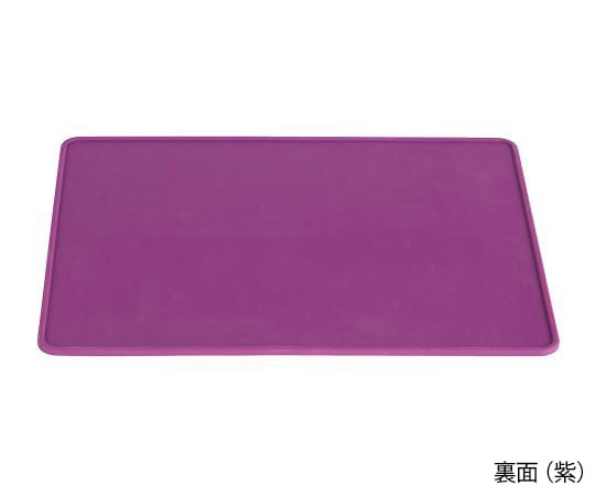 ワークステーション　実験マット　紫　120748 1枚