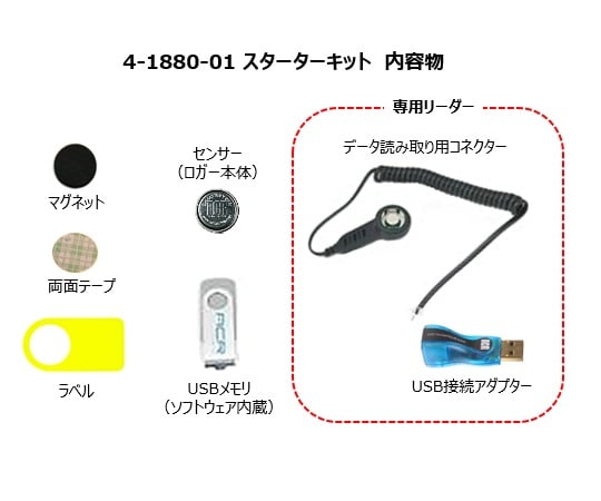 ボタン型温度ロガー　SmartButton　スターターキット　01-0182 1セット