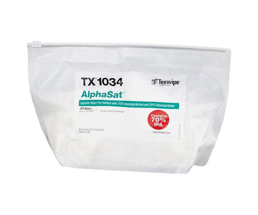 プリウェットワイパー　AlphaSat　200枚入　TX1034 1袋(200枚入)