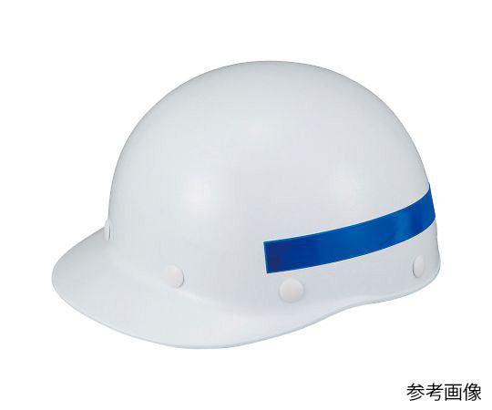ヘルメット用蛍光ラインテープ　カーブタイプ　オレンジ　5枚入 1セット(5枚入)