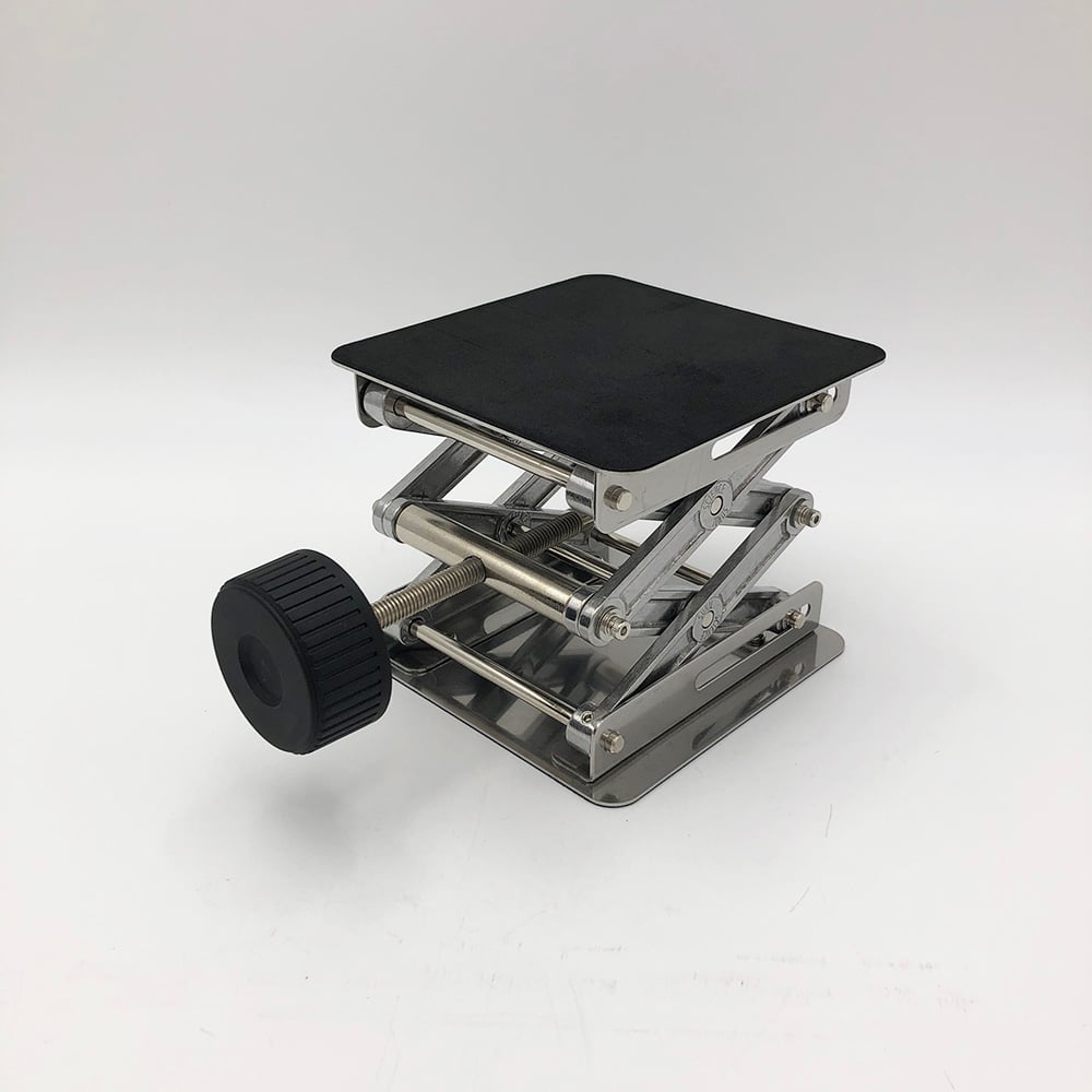 EVA 블랙 매트 부착 실험실 잭 150mm 1개