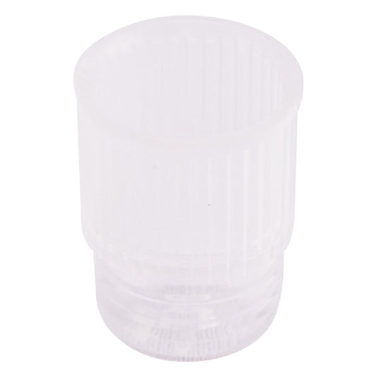 RIAバイアル（透明） キャップ用PP（白）1箱（500個入）　P10307 1箱(500個入)