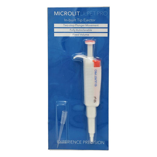 小型定量ピペット（イジェクタ付き）　50μL　LILP-50 1台