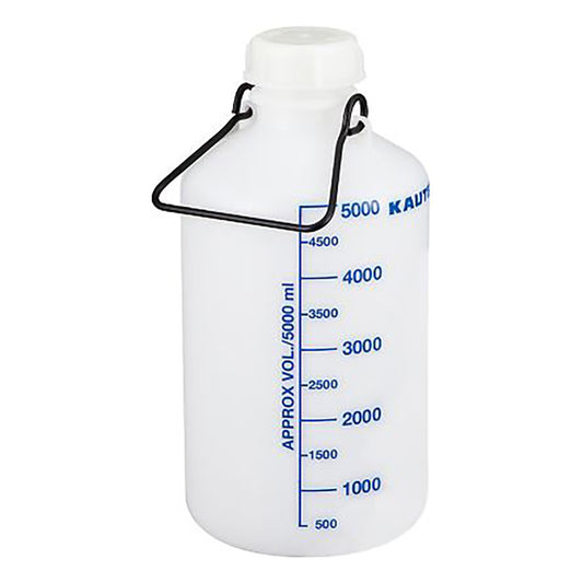 Narrow-mouth bottle with handle (with blue graduations) 5L 2000084131 1 bottle