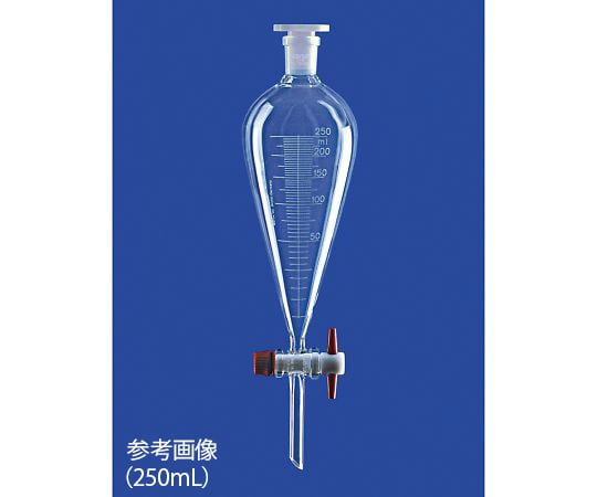目盛付分液ロート（スキーブ型）　2000mL　04016173 1本