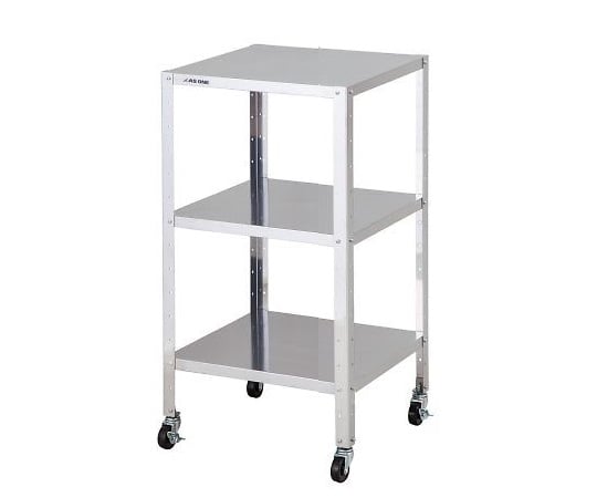 Stainless steel conductive wagon, assembly type, 460 x 310 x 809 mm, SDW-3R, 1 unit