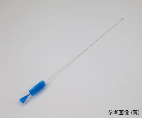 ピペット洗浄ブラシ（PBT毛）　白　500×60×φ20mm　ABH-S1PW 1本