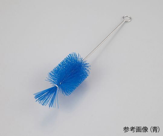 試験管洗浄ブラシ（PBT毛）　青　220×50×φ40mm　ABT-S1PB 1本