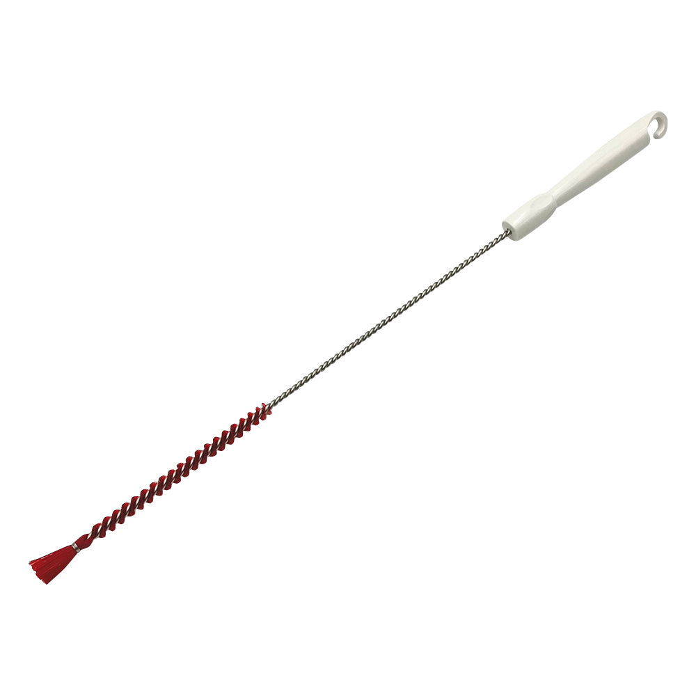 파이프 클리너 호 부착(PBT모) 500×135×φ10mm 레드 ABS-PH-10R 1개