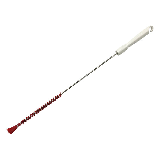 파이프 클리너 호 부착(PBT모) 500×135×φ10mm 레드 ABS-PH-10R 1개