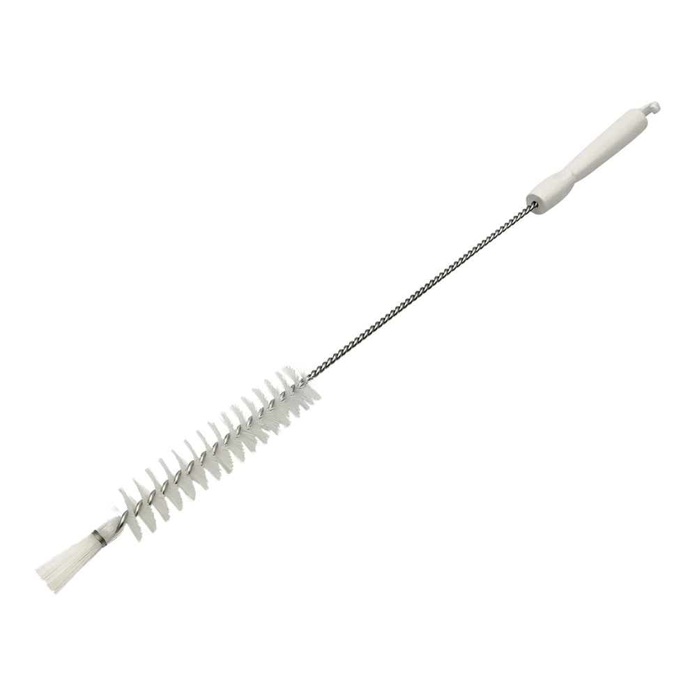 파이프 클리너 호 부착(PBT모) 500×135×φ30mm 화이트 ABS-PH-30W 1개