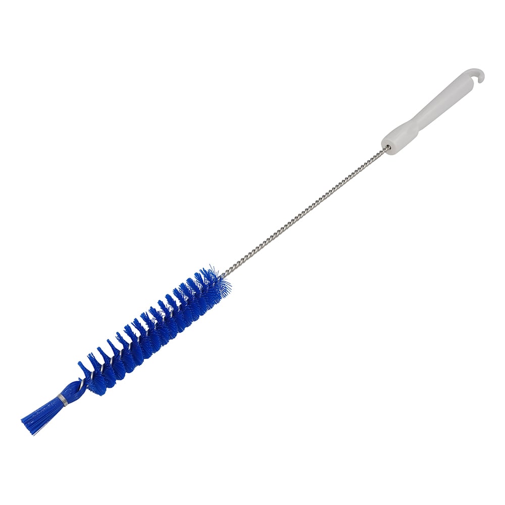 パイプクリーナーホ付（PBT毛）　500×135×φ30mm　ブルー　ABS-PH-30B 1本
