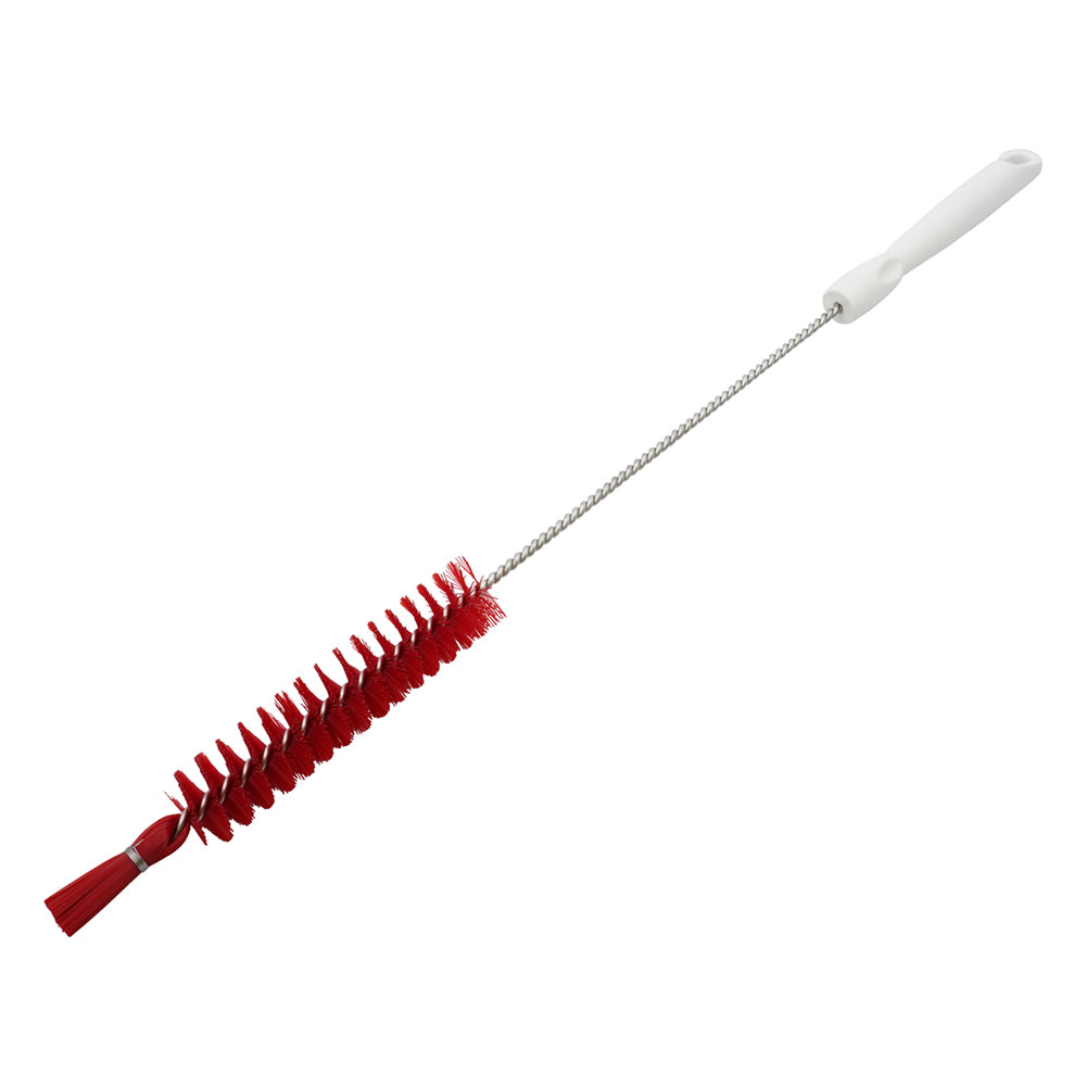 パイプクリーナーホ付（PBT毛）　500×135×φ30mm　レッド　ABS-PH-30R 1本