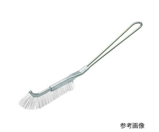 J-type brush (PBT hair) White ABS-NJW 1 piece